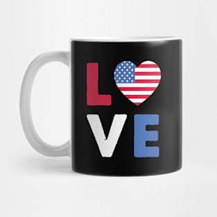 Love USA Mug